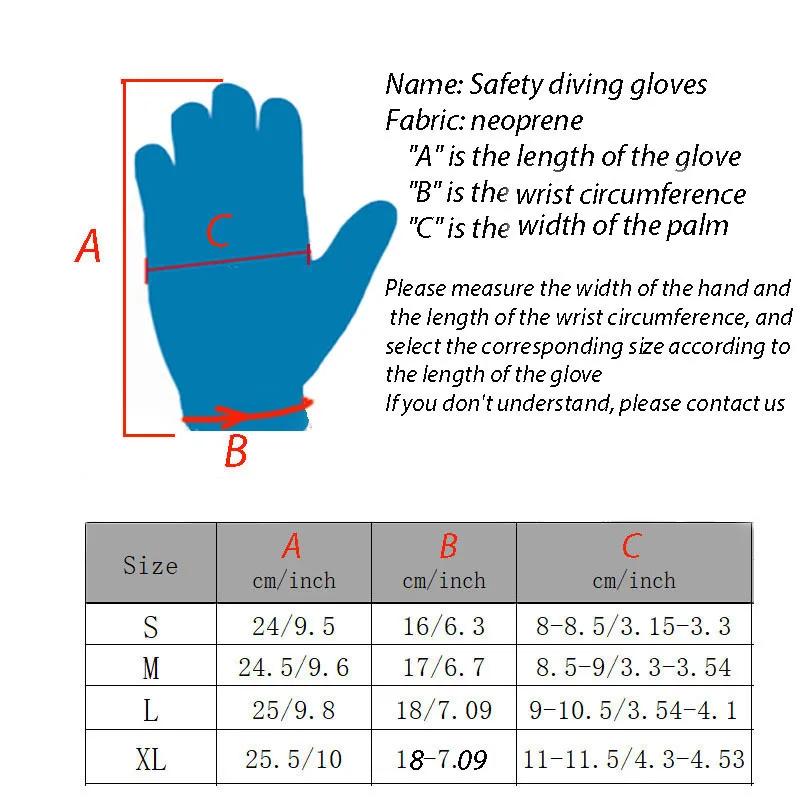 Gants de plongée en Kevlar de 3mm, résistants aux coupures, garde au chaud, noirs, pour la pêche sou