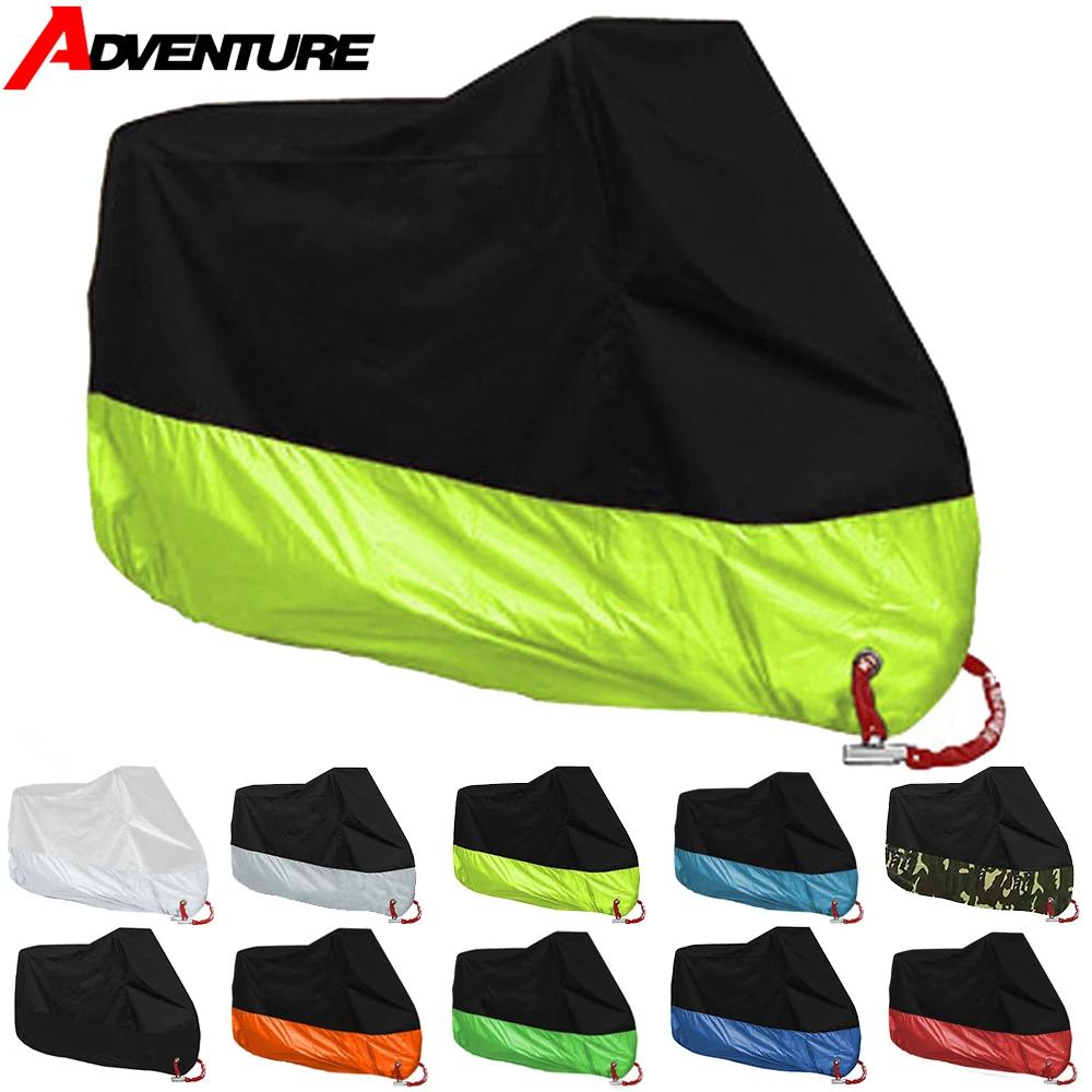 Juste de Protection Imperméable pour Moto, Anti-Poussière et UV, Couverture de Pluie pour Scooter, E