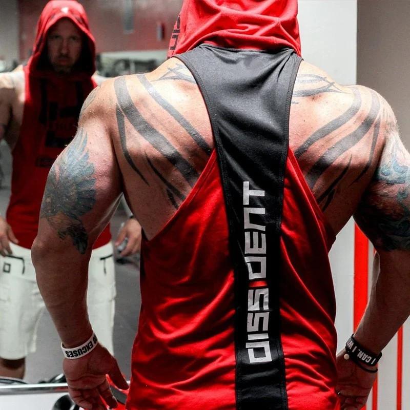 Sweat à capuche de musculation pour hommes, sweat à capuche de fitness, sweats à capuche de gymnasti