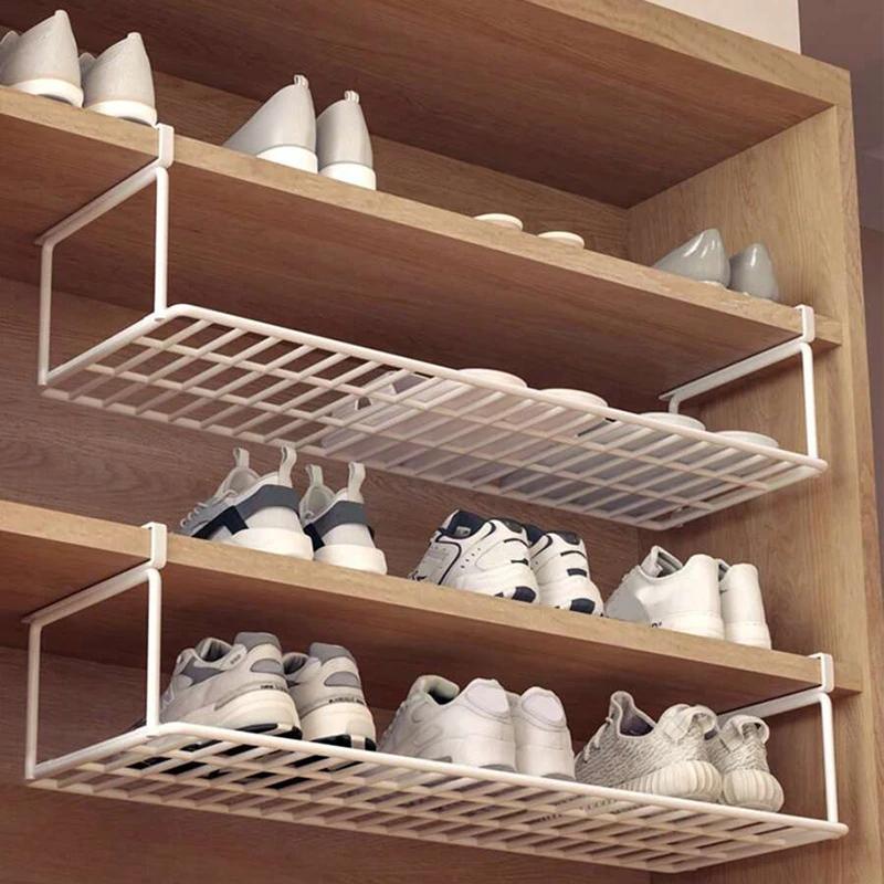 Étagère à chaussures créative en couches, 1/2 pièces, pour maison, dortoir, bureau, armoire à chauss
