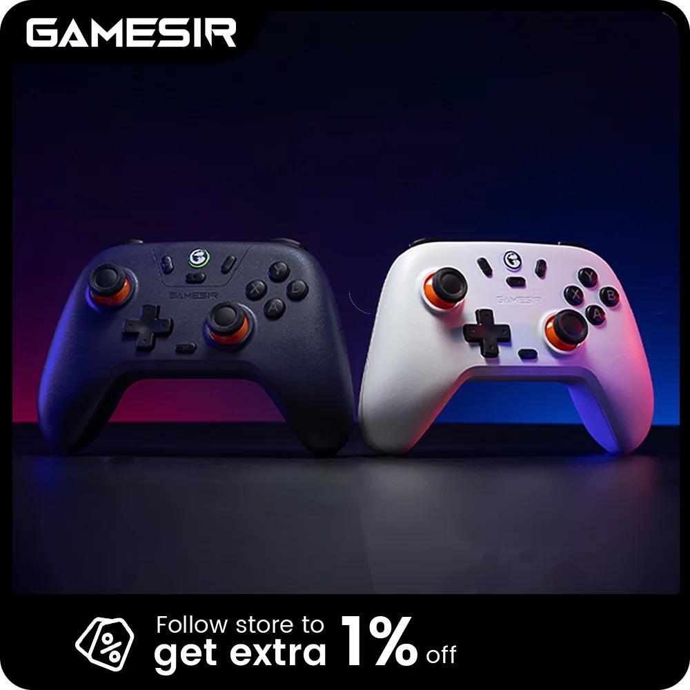 Manette de jeu sans fil GameSir Nova Lite, contrôleur de jeu avec Bluetooth, dongle, filaire pour Sw
