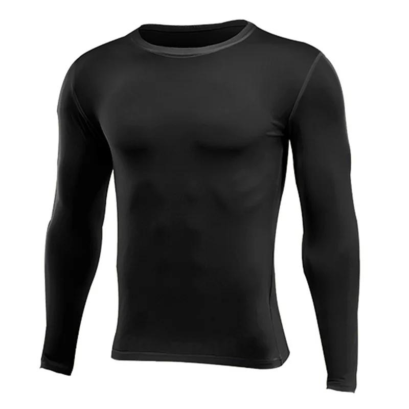T-shirt compression longue base homme femme - Vêtement sport fitness football basket enfant