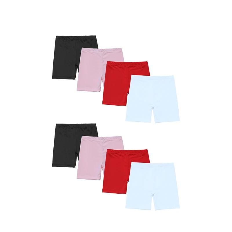 Leggings fins de course pour filles, 2 pièces, short à roulettes, short de sécurité confortable et d