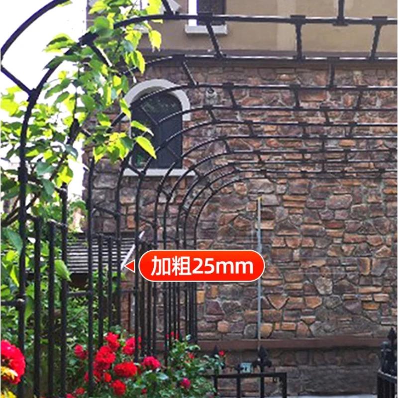 Support de jardin extérieur pour clématis ou roses, Support de vigne de raisin Durable, Support demi