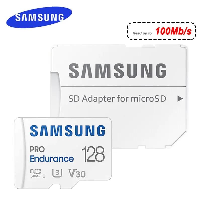 SAMSUNG PRO-Carte Micro SD/TF 64 Go, 256 Go, 128 Go, 128 Go, U3, mémoire 4K, pour téléphone