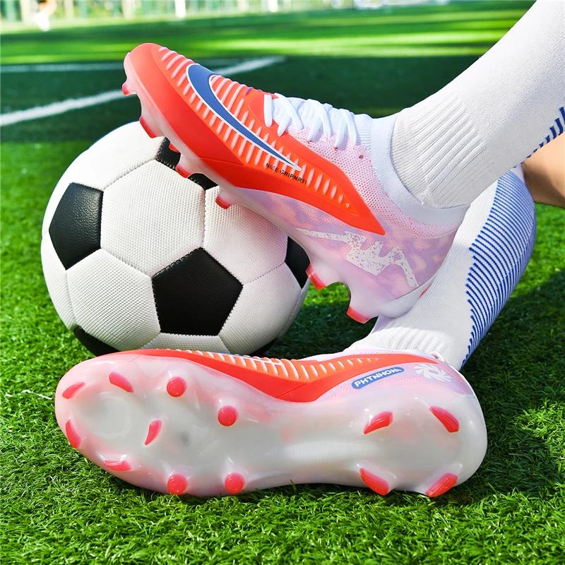 Nouveaux hommes bottes de Football respirant unisexe ultraléger en gros professionnel intérieur form