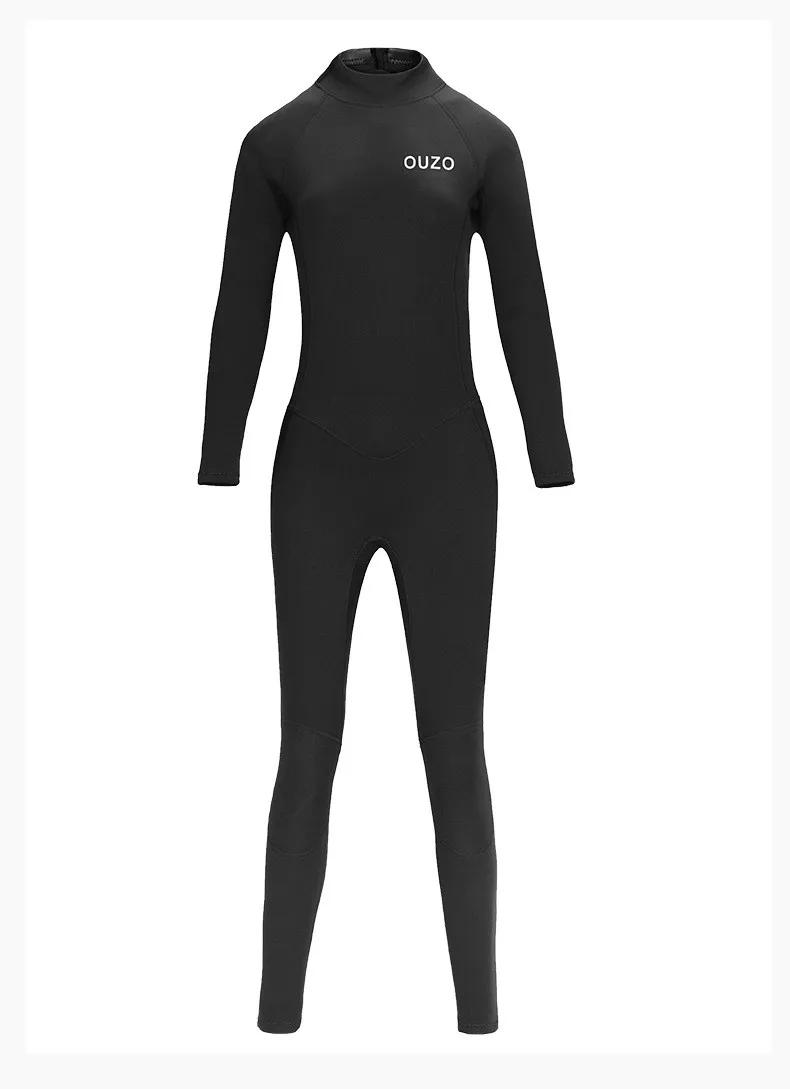 Combinaison de plongée sous-marine en néoprène pour hommes, combinaison complète de pêche sous-marin