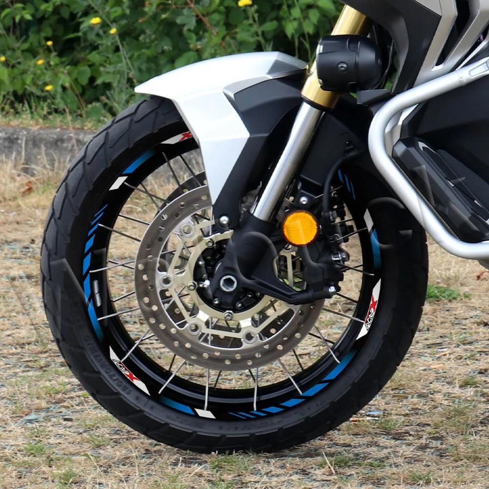 Autocollant réfléchissant pour roue de moto Xadv X-ADV 750 xadv750 x-aventure, 17 pouces, 15 pouces,
