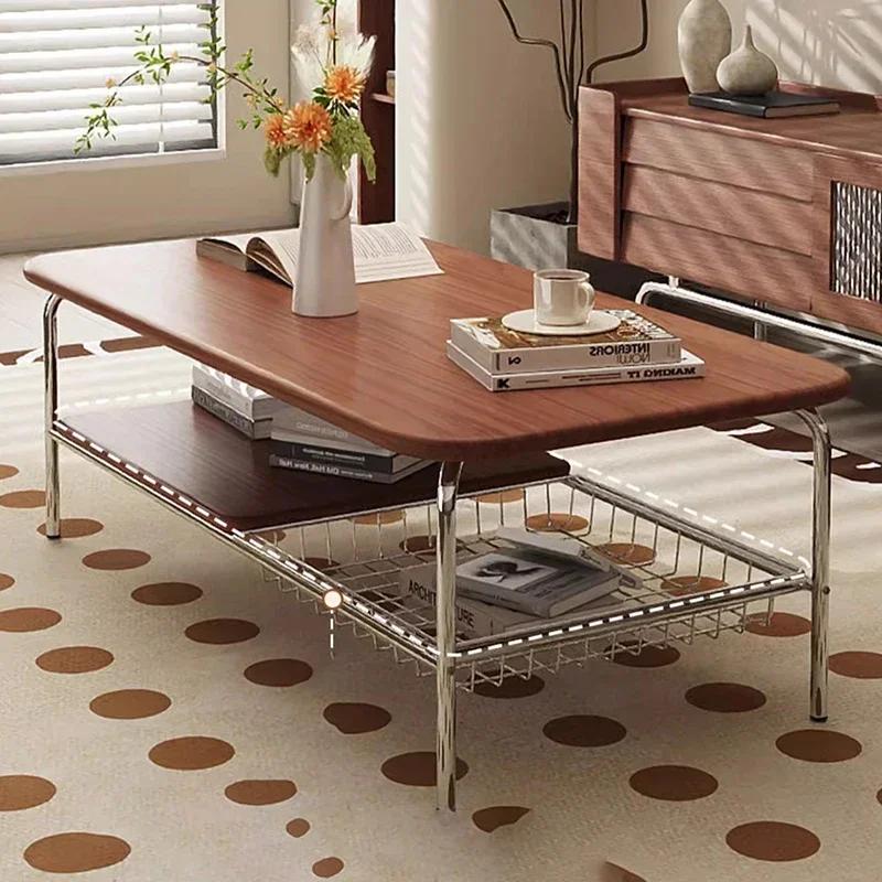 Table basse européenne Unique, Glamour exquis, moderne, Simple, luxe, minimaliste, meubles postmoder