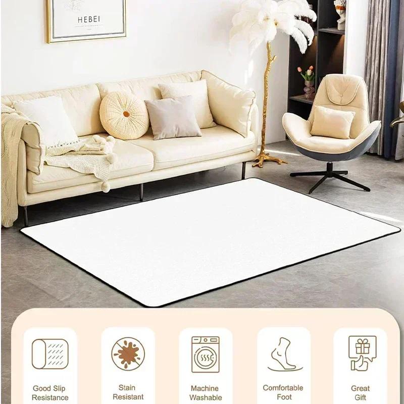 Tapis géométrique nordique pour salon décor de luxe moderne Table de canapé Tapis de grande surface