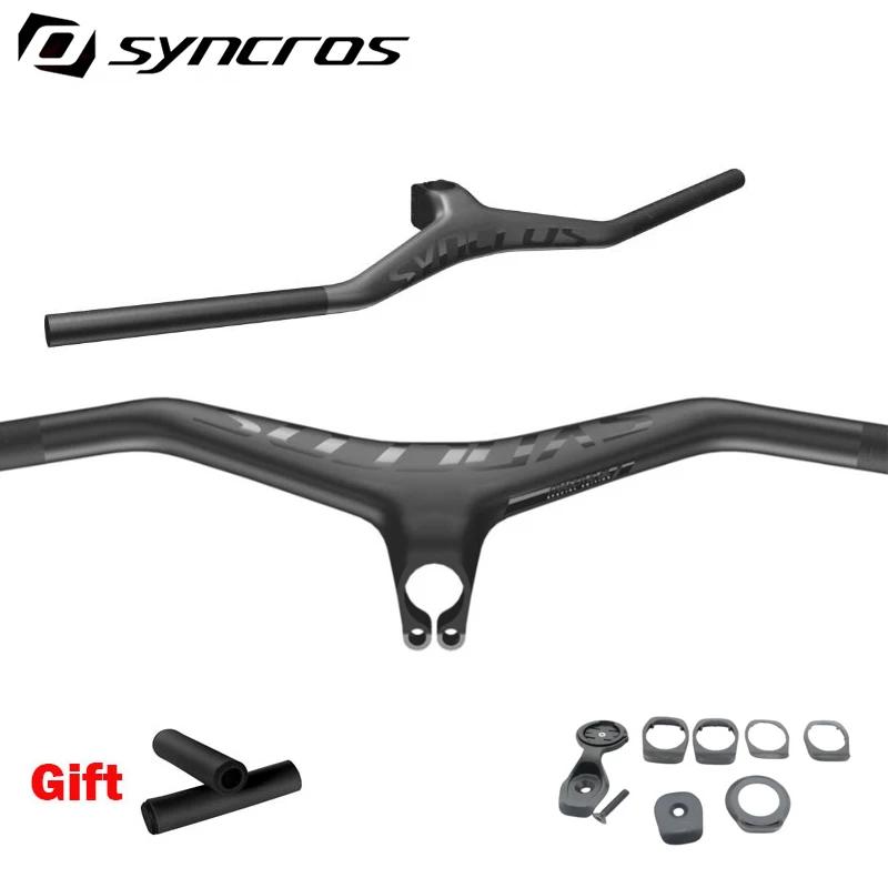 SYNCROS – guidon de montagne intégré en Fiber de carbone pour vtt, FRASER IC SL -25, trois spécifica