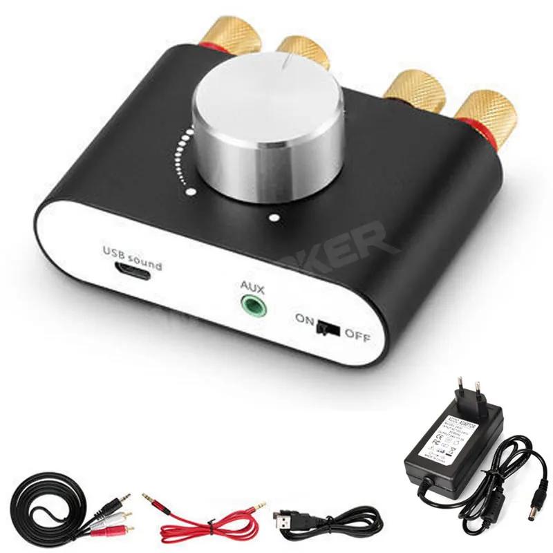 Woopker amplificateur Audio numérique amplificateur de son HiFi récepteur TPA3116 Bluetooth 5.0 voit