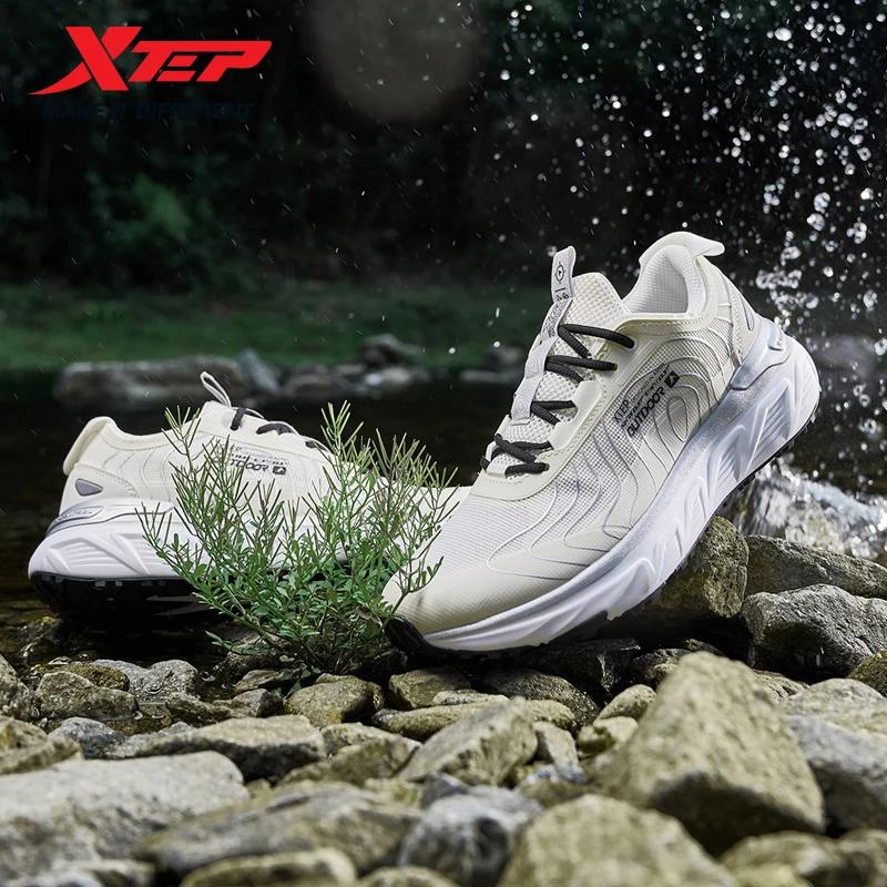 Xtep chaussures de randonnée hommes 2025 été résistant à l'usure respirant stabilité élastique léger