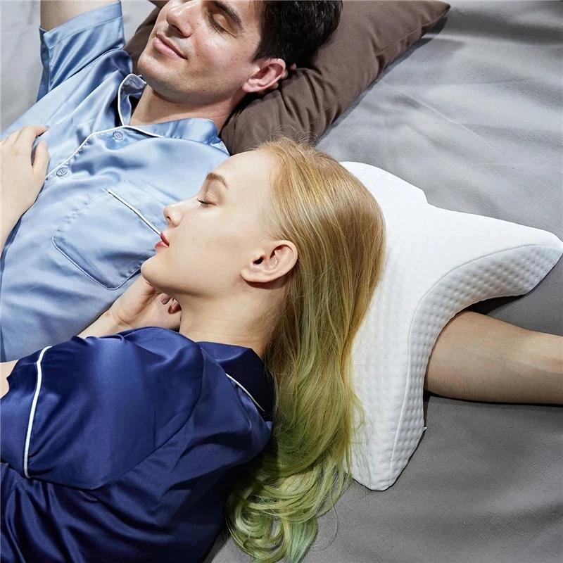 Oreiller orthopédique incurvé en forme de U pour le sommeil, oreiller pour les mains en mousse, prod