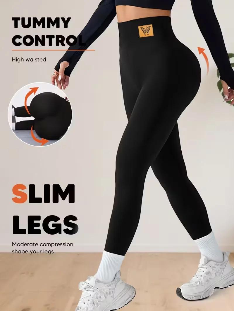 Leggings taille haute pour femmes, pantalons serrés de contrôle abdominal et de levage des fesses, p