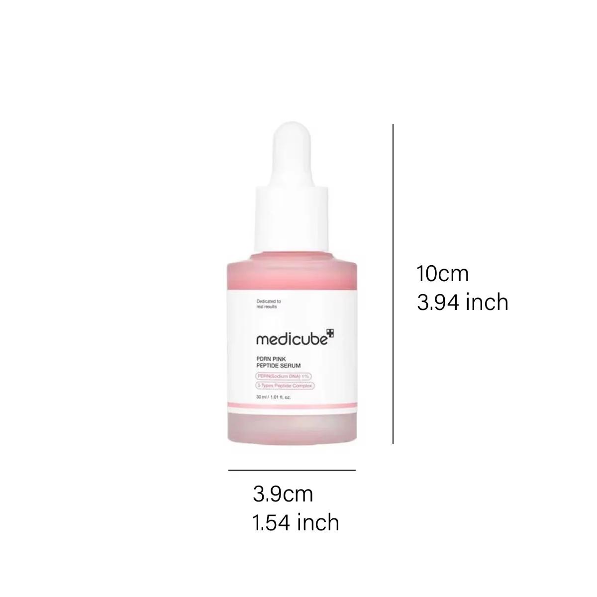 Sérum au peptide rose PDRN à l'ADN de saumon Medicube, lisse et à absorption rapide, rafraîchissant
