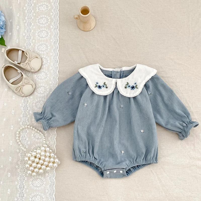 2025 nouveau enfant en bas âge bébé filles barboteuse printemps enfants vêtements à volants à manche