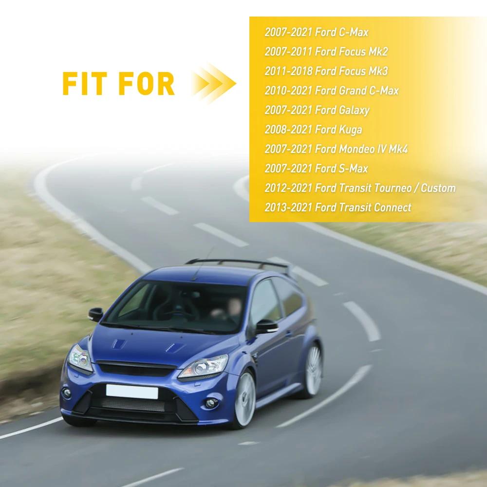 Pommeau de levier de vitesse en cuir à 6 vitesses pour Ford s-max c-max Kuga Galaxy Mondeo 4 Mk4 Tra