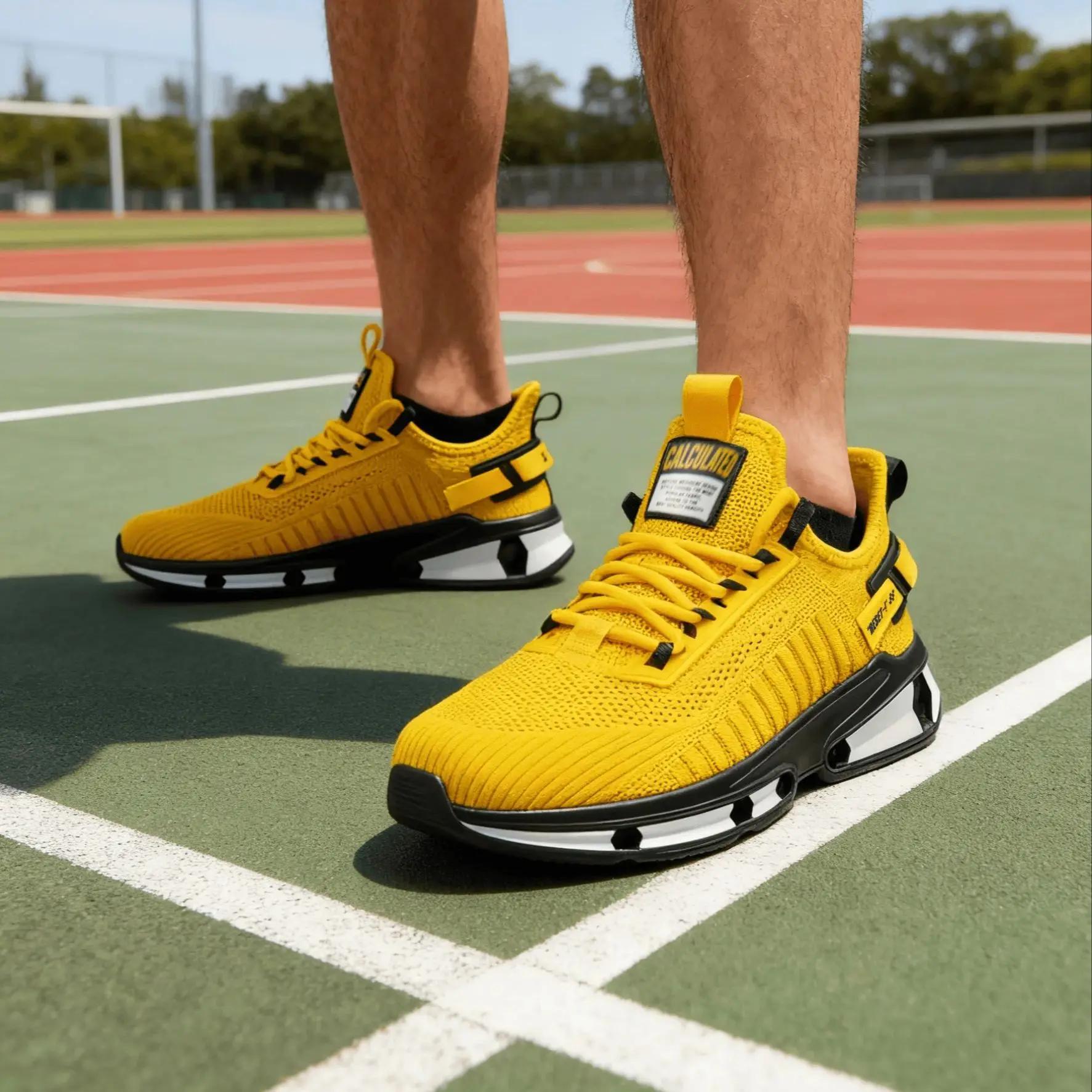 Baasploa – chaussures de course pour hommes, baskets de sport classiques respirantes en maille, conf