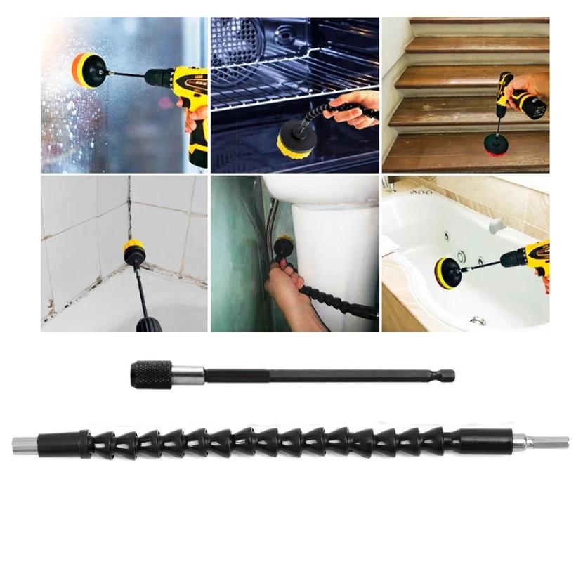 UNTIOR – ensemble de fixation de brosse pour perceuse électrique, brosse à récurer électrique, polis