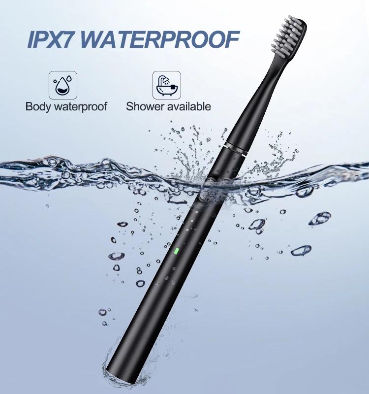 Brosse à dents électrique Ultra fine, sonique intelligente, 3 Modes de fonctionnement, Interface de