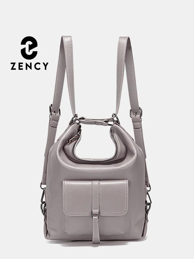 Zency Fashion-Sac à Main en Cuir 100% group pour Femme, Grande Capacité, Utilisation Multifonction,