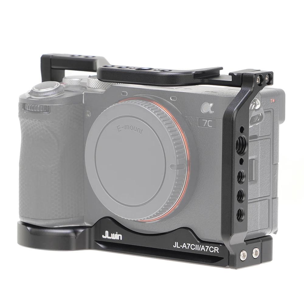 FOTGA Cage de caméra pour Sony A7CII A7CR A7C2 Cage de lapin plate-forme de caméra vidéo accessoire