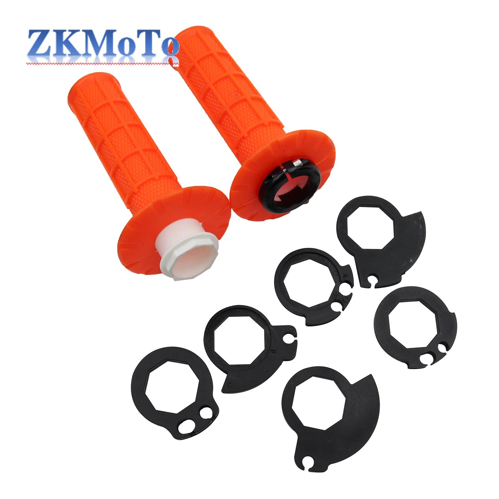 Poignées universelles 7/8'' 22mm pour moto tout-terrain, motocross, moto, guidon en caoutchouc pour