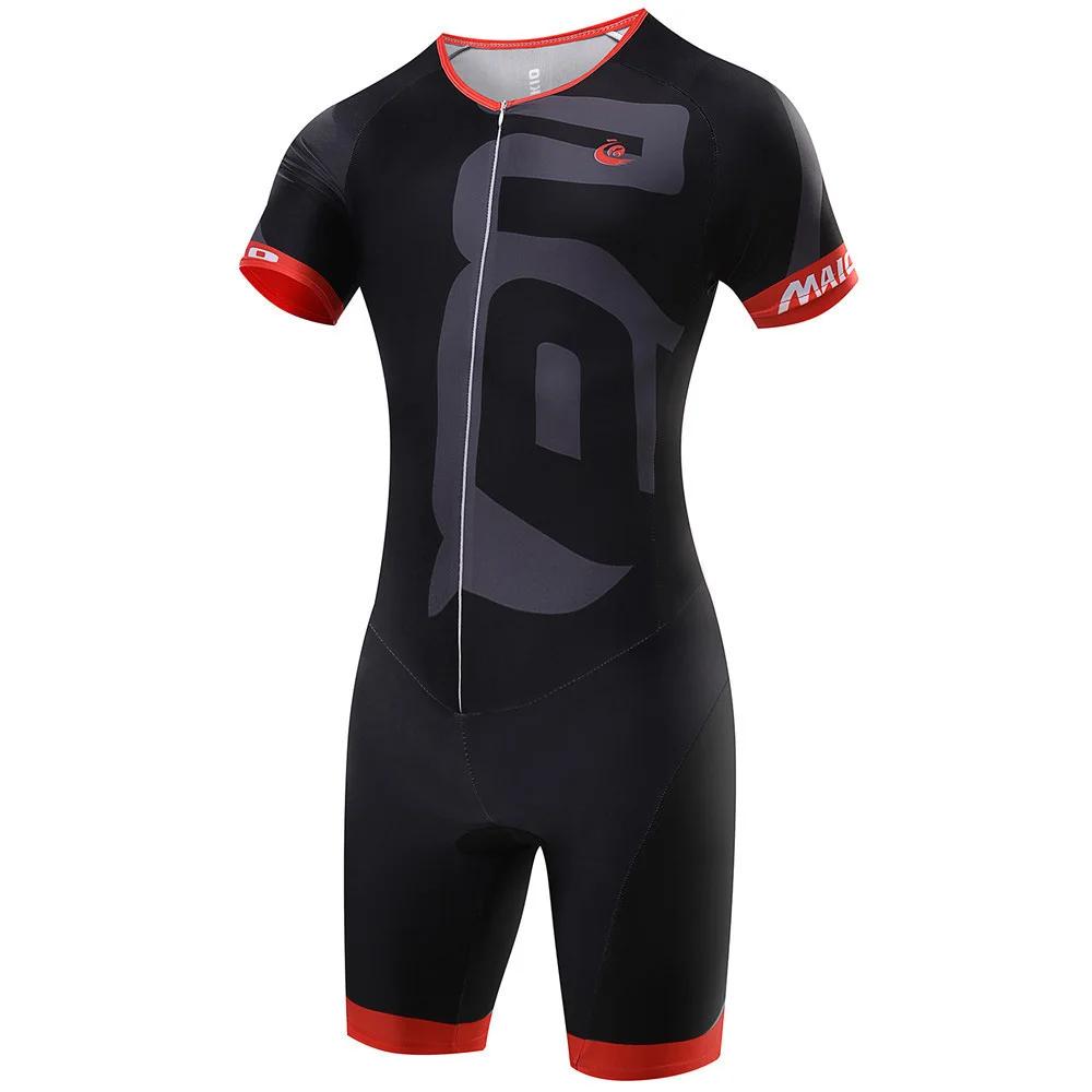Combinaison de cyclisme noire à fermeture éclair pour homme 2026, combinaison de triathlon, combinai