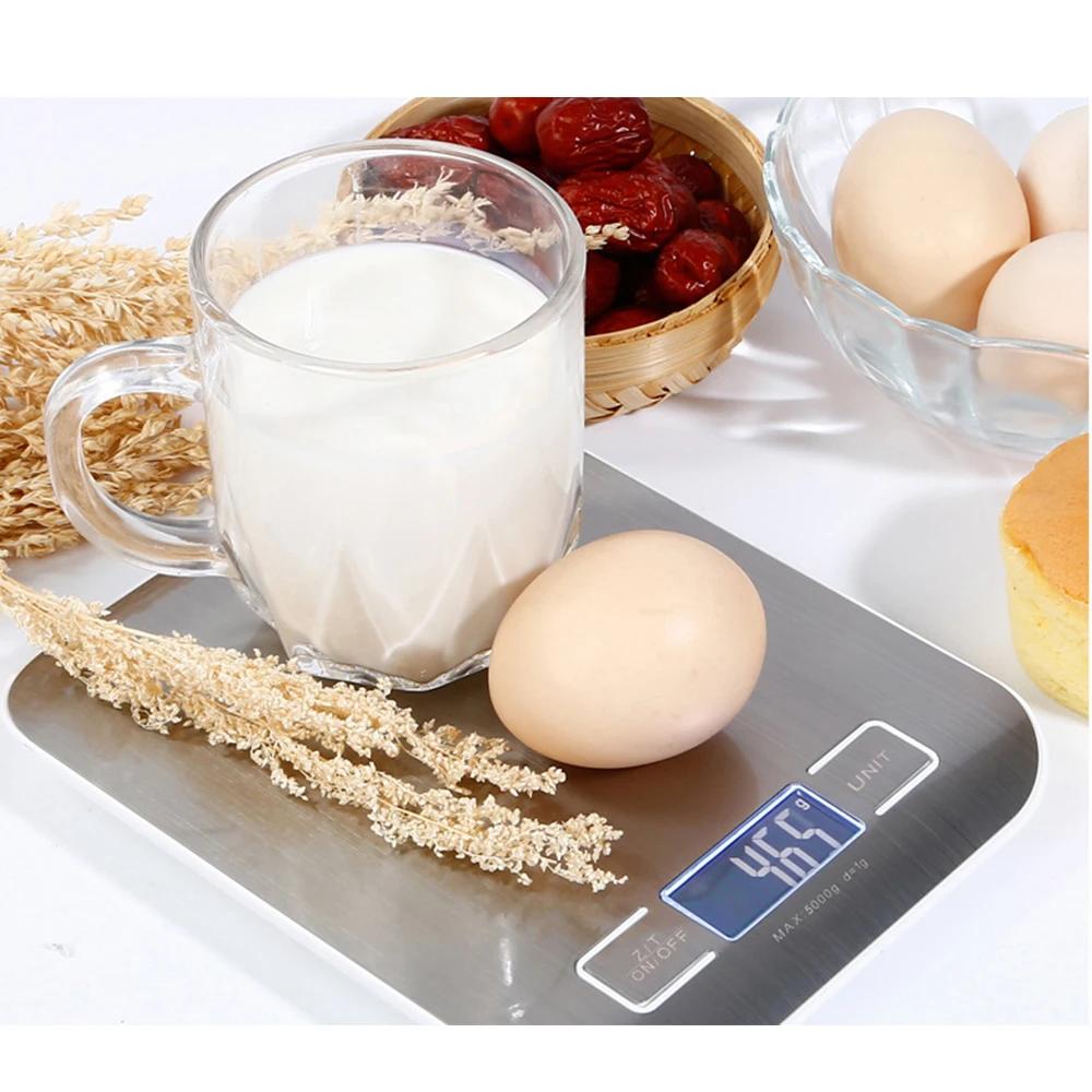 Balance de cuisine numérique électronique portable, haute précision, LCD, café goutte à goutte, pesé