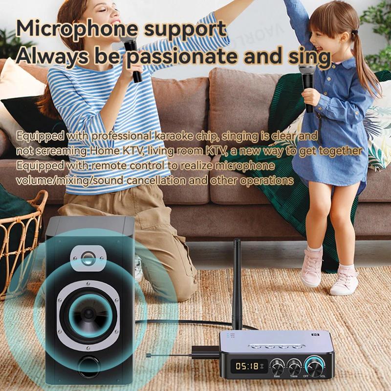 Récepteur et transmetteur Audio Bluetooth M9/M9Pro, adaptateur sans fil DSP, NFC/AUX/RCA/USB u-disk/