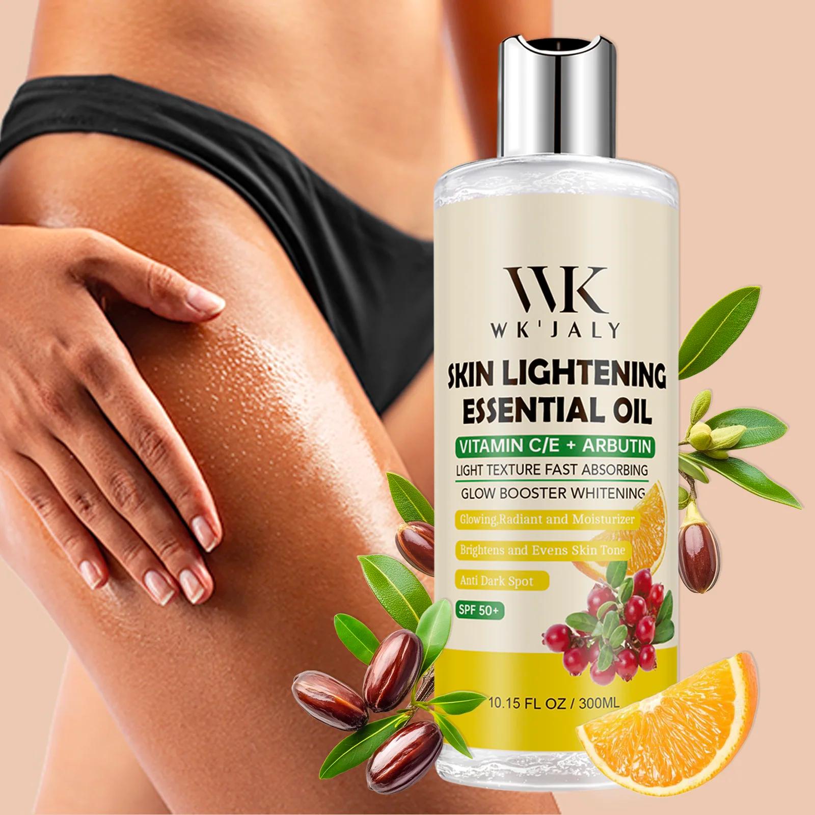 WK JALY Série d'huiles corporelles essentielles blanchissantes, peau propre, hydratante, nourrissant