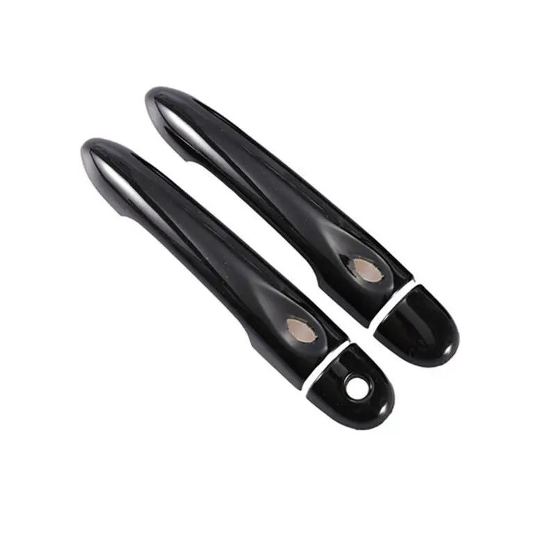 Garniture de poignée de porte noire brillante, accessoires de style, pour Renault Megane 3 MK3 III 2