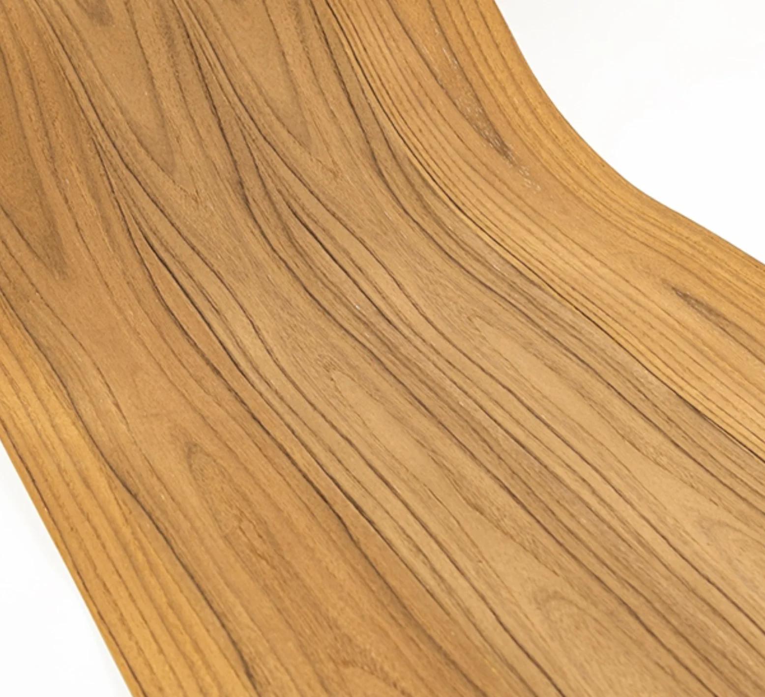 Longueur: 2,5 mètres largeur: 580mm d'épaisseur: 0,25mm placage de bois naturel avec feuilles de pla