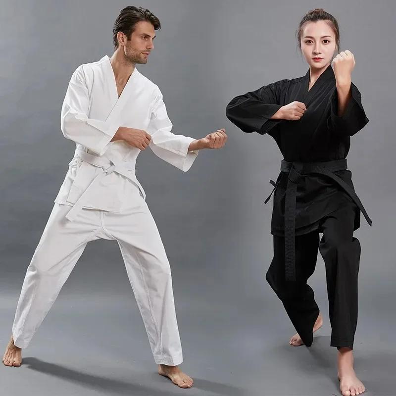 Nouvel uniforme de karaté respirant pour enfants et adultes, pantalons et vestes légers, uniforme d'