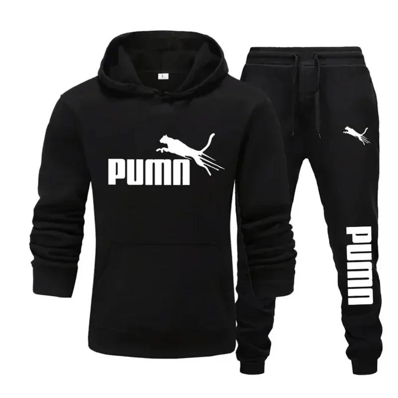 Nouveaux ensembles de vêtements de sport décontractés pour hommes, sweat-shirts à capuche et pantalo