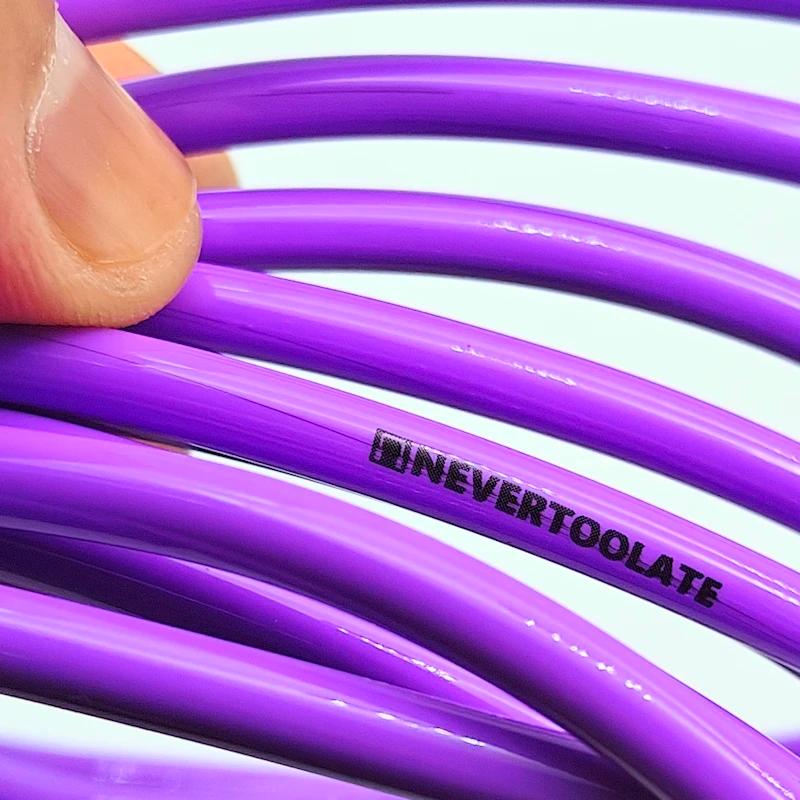 80A dureté de rivage 5mm d'épaisseur corde de rechange de corde de saut PVC 3.5m cordon en vinyle co