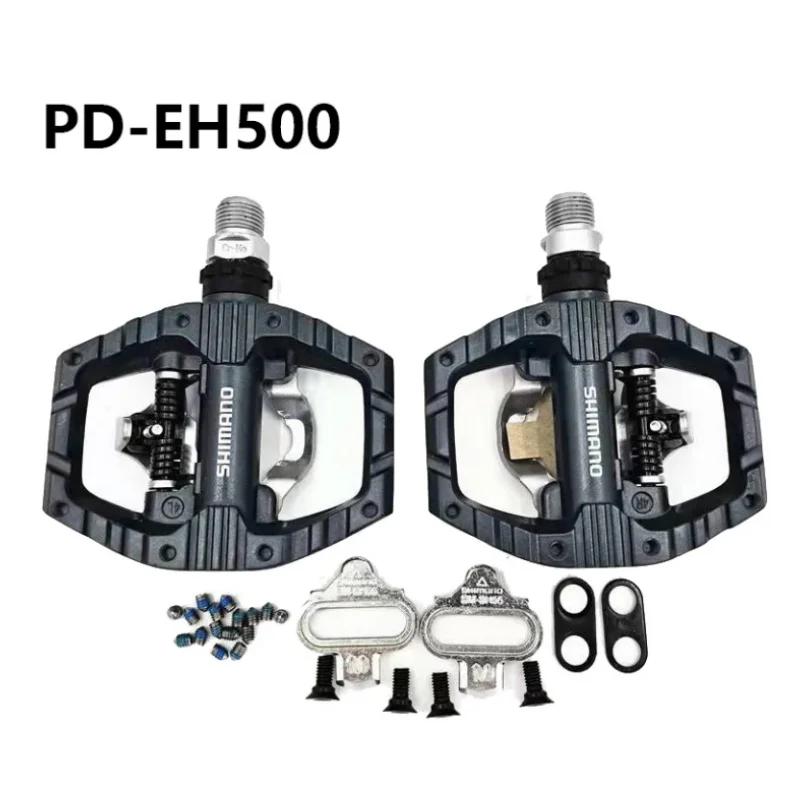 SHIMANO PD-EH500 pédale de vélo Action légère pédales SPD avec taquet SM-SH56 accessoires de vélo Sh