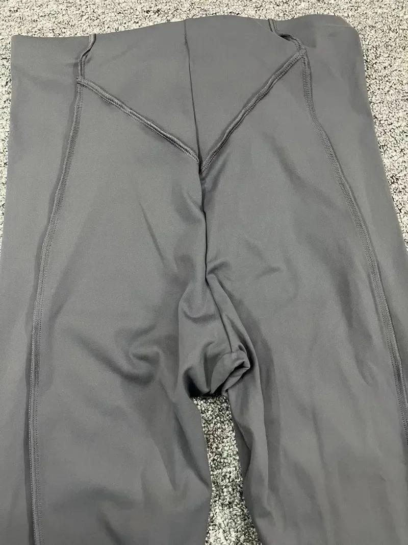 Yoga sport Fitness Leggings pantalon taille haute pêche hanche soulever en plein air course décontra