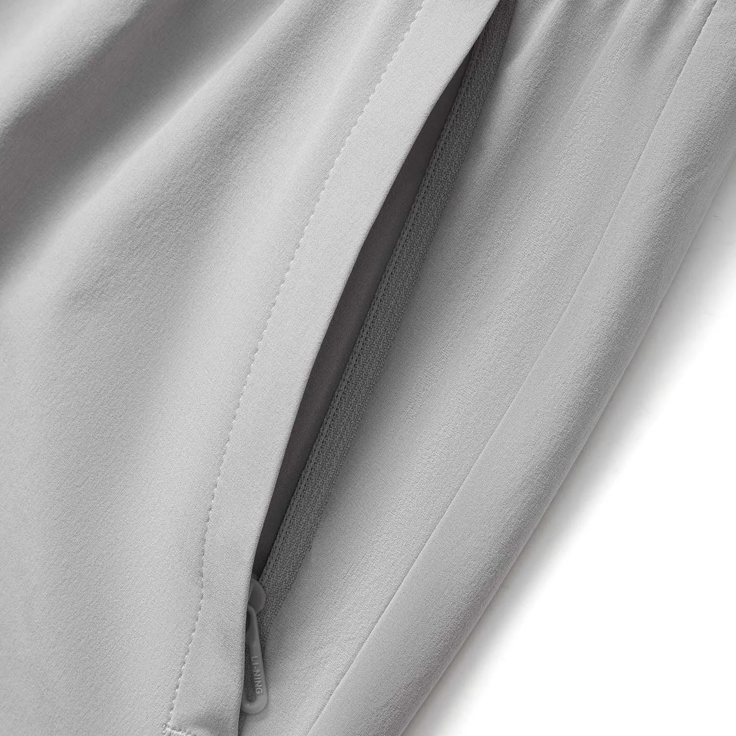 Li-ning short d'entraînement pour hommes AT DRY ULTRA 86% Polyester 14% élasthanne coupe régulière d