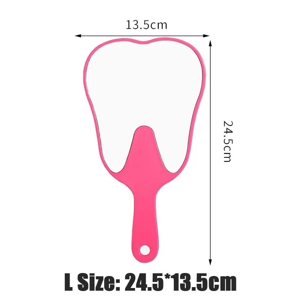 Miroir Dentaire en Forme de Dent, Accessoire de Maquillage Mignon, Durable, Haute Définition, Cadeau