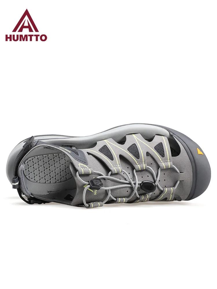 HUMTTO sandales hommes chaussures en amont Trekking Wading Aqua chaussures chaussure d'eau chaussure
