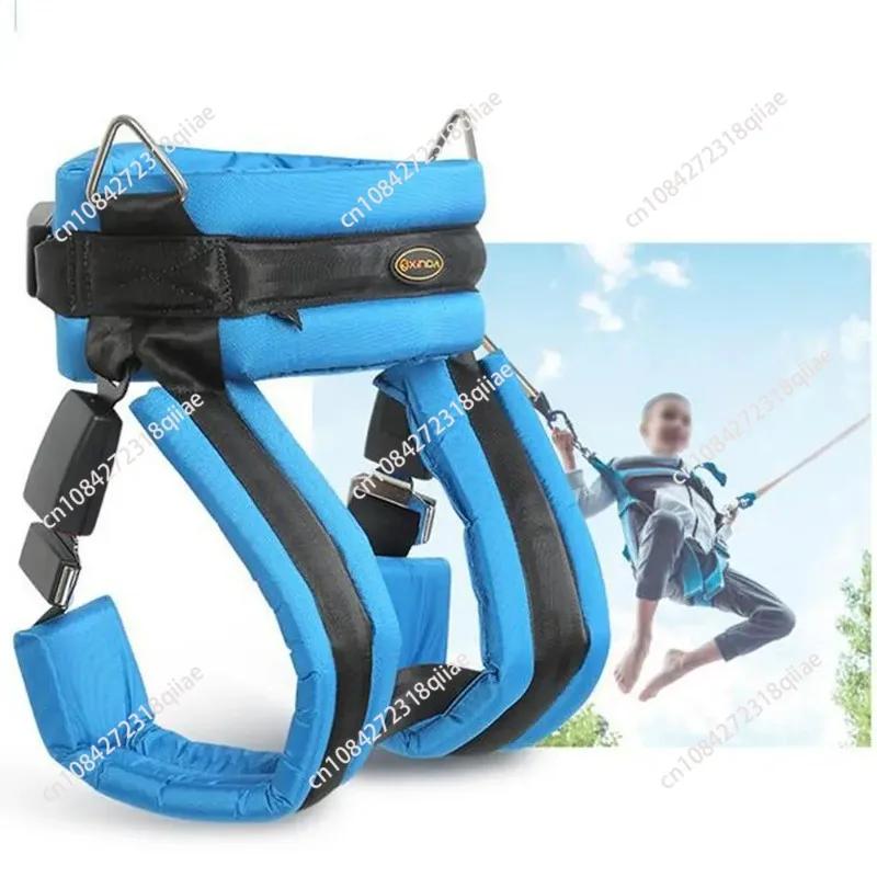 Harnais de sécurité pour trampoline en nylon, ceinture de sécurité, équipement de protection à dégag