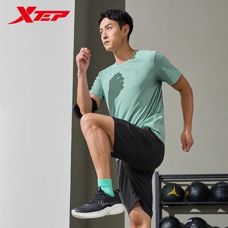 Xtep – combinaison de sport à manches courtes pour hommes, combinaison d'été absorbant la sueur, séc