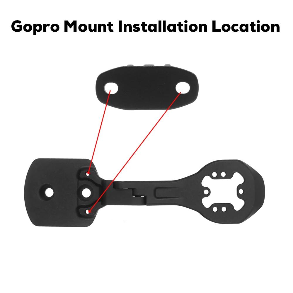 ULLICYC pour 5D Vision Metron ACR Support de guidon en alliage d'aluminium compatible avec GPS/Garmi