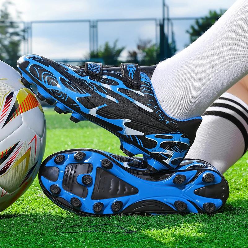 Nouveaux hommes enfants bottes de Football ultralégers garçons chaussures de Football professionnell