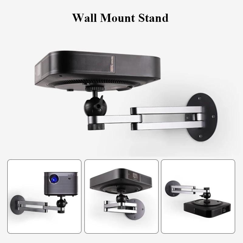Support de montage mural pour projecteur, Support mural pliable réglable multi-angle, accessoire de