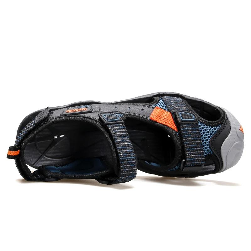 HUMTTO – chaussures de randonnée pour hommes, sandales respirantes, plage, Camping, pêche, escalade,