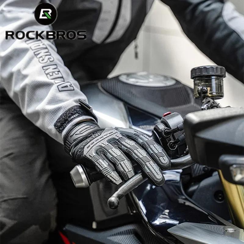 Gants de vélo ROCKBROS, rembourrage SBR épaissi, antichoc, respirant, gants de vélo en gel, gants de