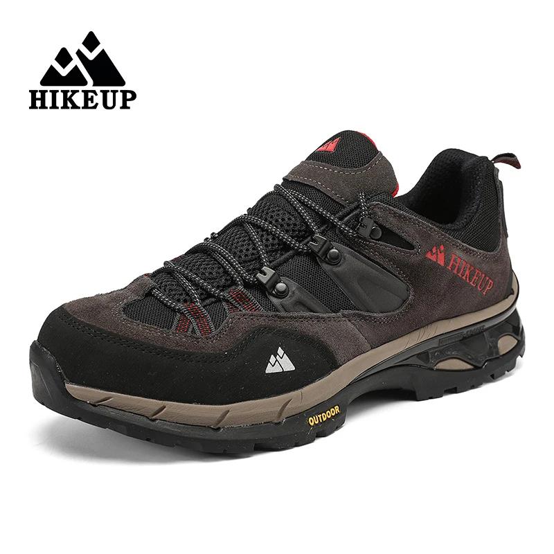 HIKEUP nouveauté chaussures de randonnée en cuir résistant à l'usure Sport de plein air hommes chaus